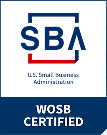 U.S. Small Business Administration WOSB Certified badge